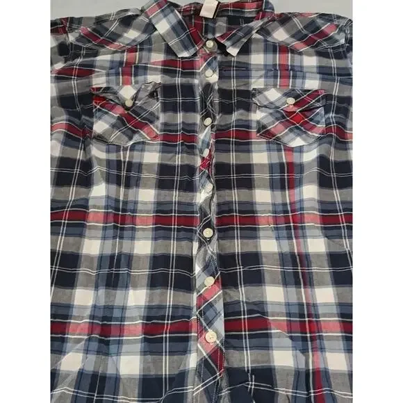 Torrid Men 100% Checkered Cotton Shirt Sz XL- Ships Same Business Day! - Picture 4 of 10